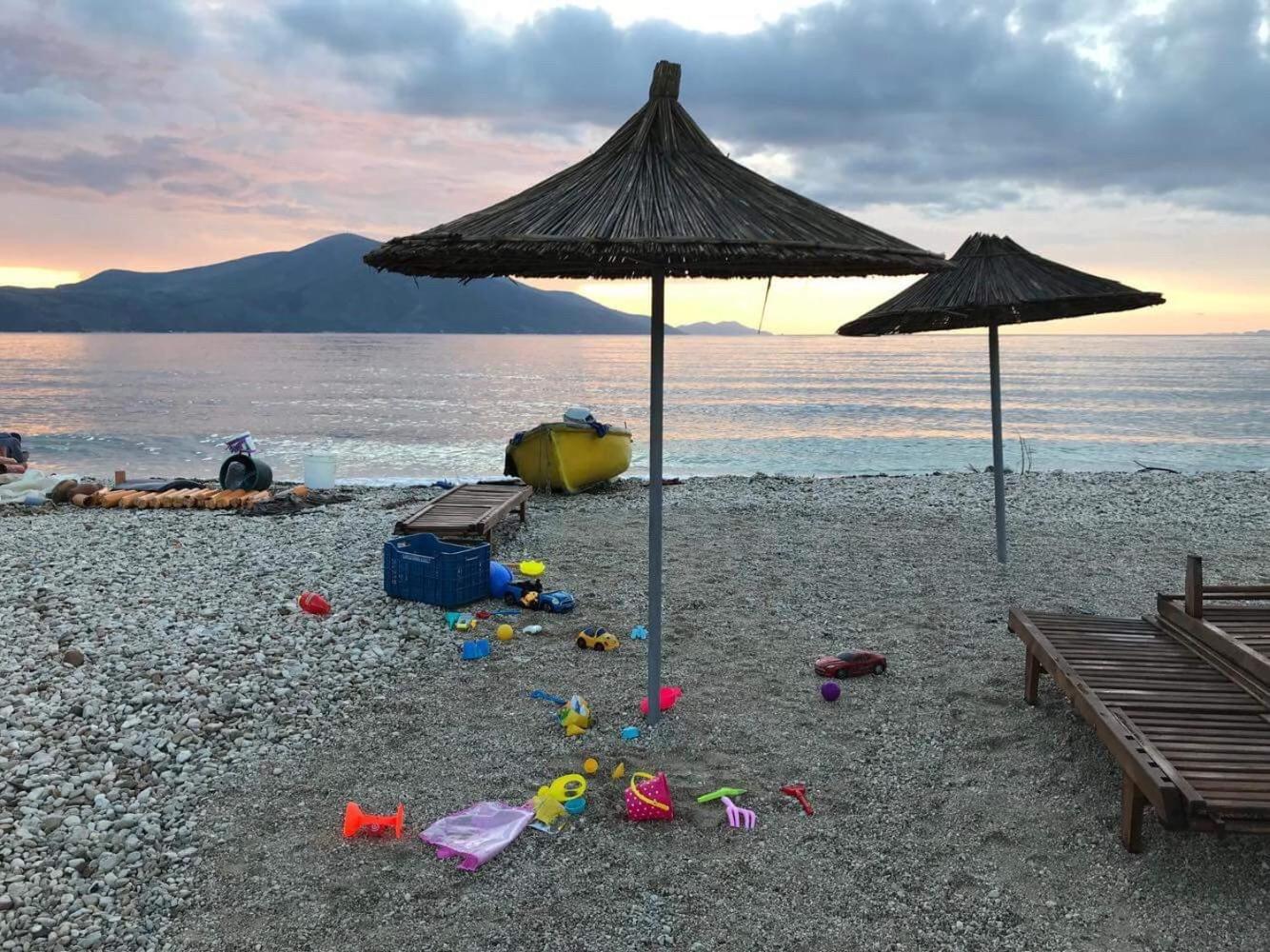 Karaburun Sunset Beach Bashkia e Orikumit Exteriör bild